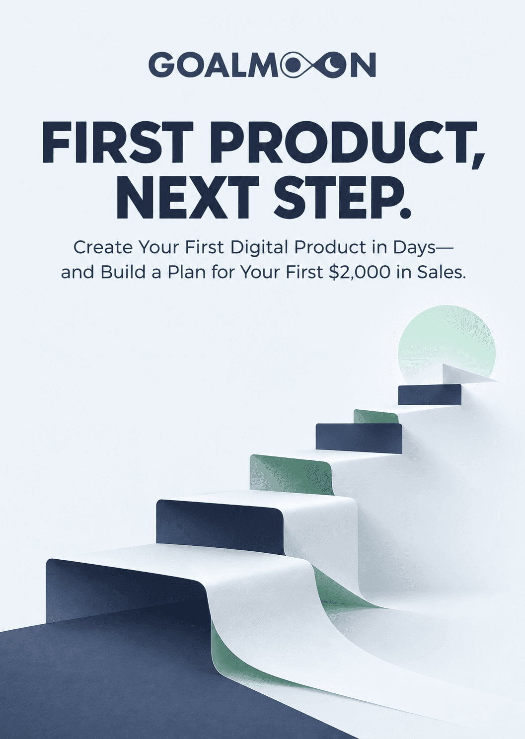 Cover of the English edition of the First Product, Next Step ebook